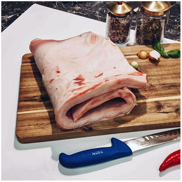Thin pork lard with skin best quality | super-stek.pl