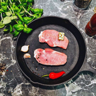 Boneless pork loin steak meat online | super-steak.com
