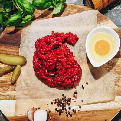 Ground beef leg – fresh meat for tartare | super-stek.pl