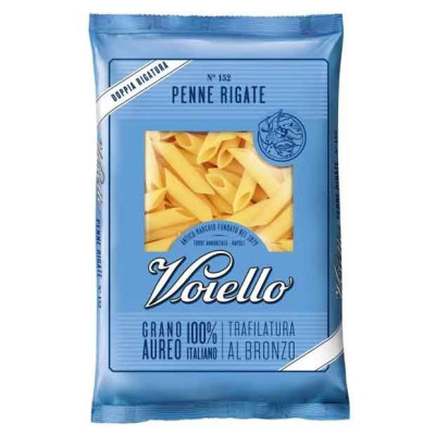 Voiello Penne Rigate 500g – semolina tube pasta | super-stek.pl