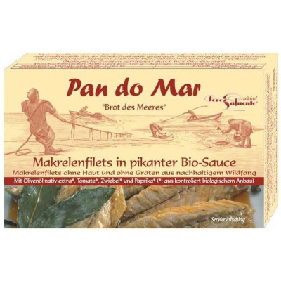 BIO würzige Makrele Pan do Mar 120g – Aroma und Qualität | super-stek.pl
