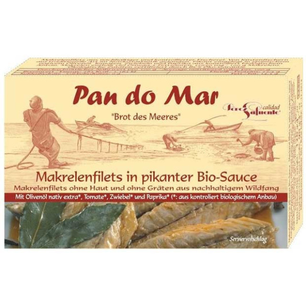 BIO spicy mackerel Pan do Mar 120g – aroma and quality | super-stek.pl