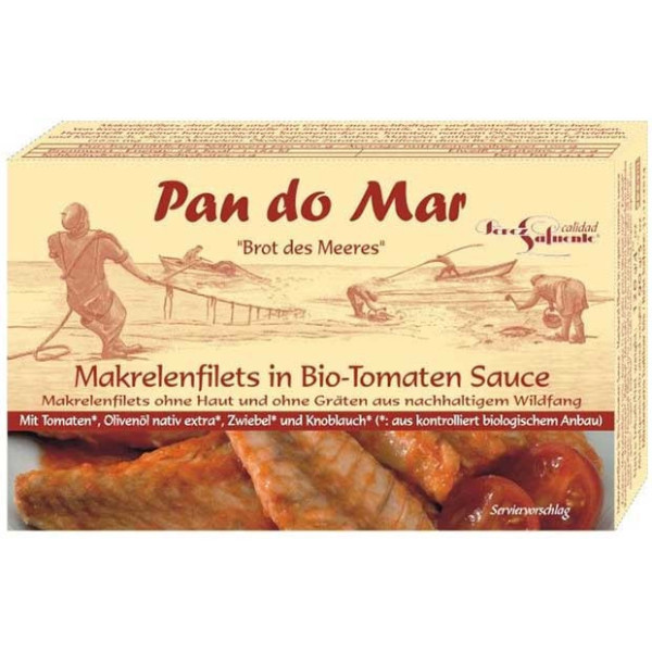 Mackerel in Organic Tomato Sauce 120g – Taste of Spain | super-stek.pl