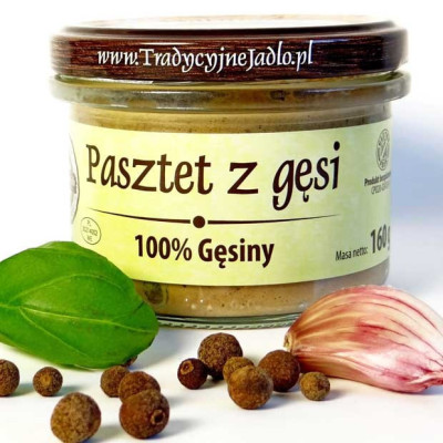 Prawdziwy pasztet 100% z gęsi  naturalny, bez dodatków | super-stek.pl