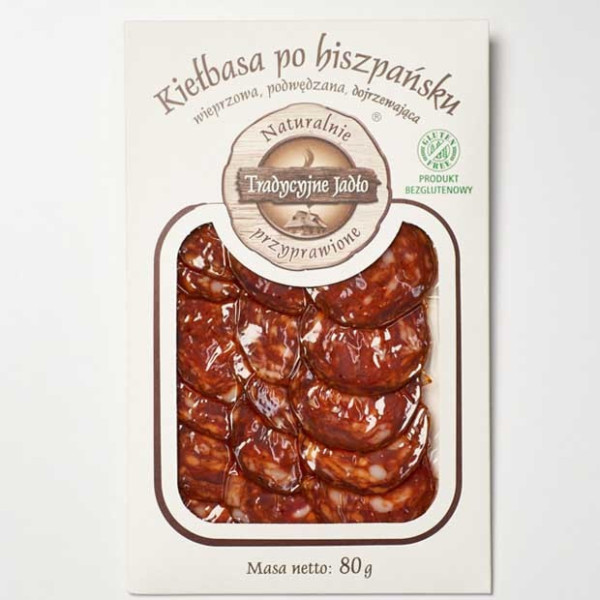 Dojrzewająca Kiełbasa Hiszpańska Chorizo - Pikantny Smak, Tradycyjna Receptura
