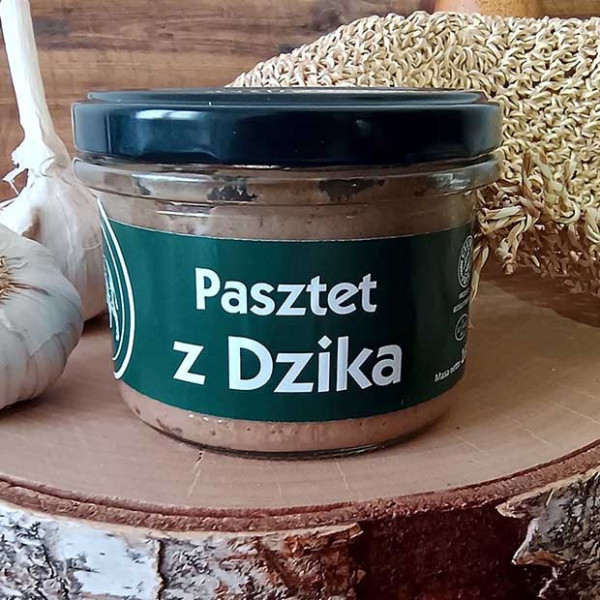 Smak Natury w Słoiku: Pasztet z Dzika - sklep mięsny Online