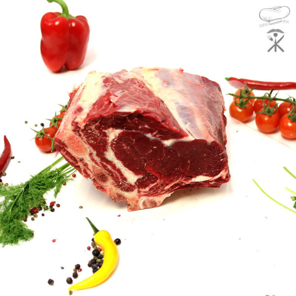 Marmurkowaty antrykot z kością cena 54 zł/kg Sklep mięsny online