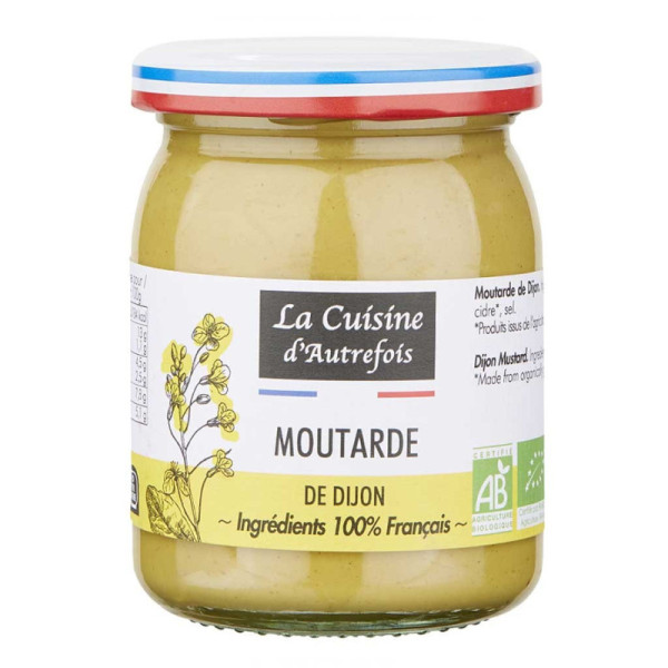 Dijon Mustard BIO La Cousine D’Autrefois – French | super-stek.pl