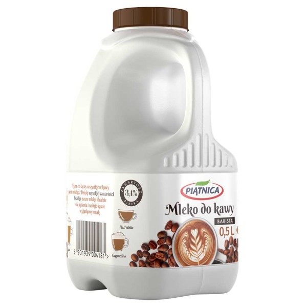 Mleko do kawy BARISTA 3,2% 0,5l z PIĄTNICY