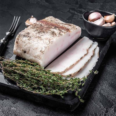 Salted Lard with Marjoram – traditional quality | super-stek.pl store