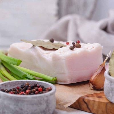 Thick Salted Pork Fatback traditional taste and natural ingredients | super-stek.pl