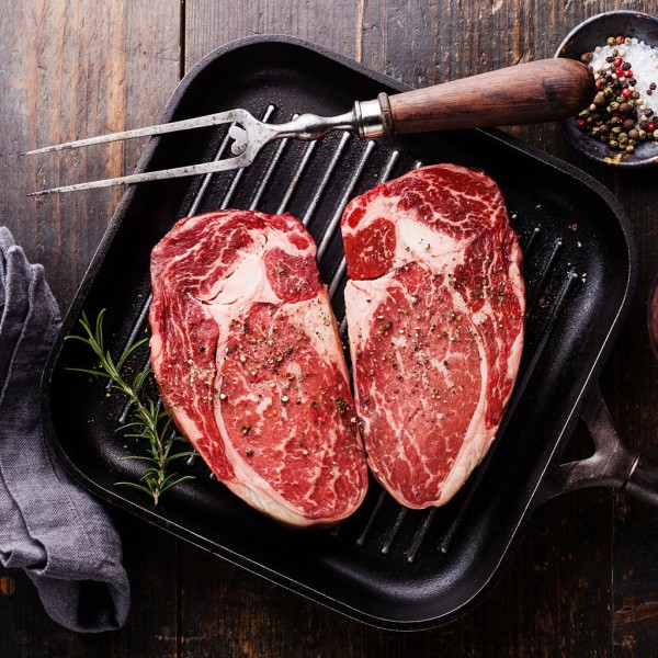 "The Black" Ribeye Steak z Urugwaju - Niezrównany Smak i Soczystość