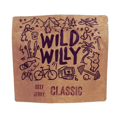 Wild Willy Beef Jerky Classic – tradycyjna suszona wołowina | super-stek.pl