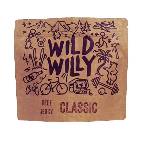 Wild Willy Beef Jerky Classic – traditional dried beef | super-steak.com