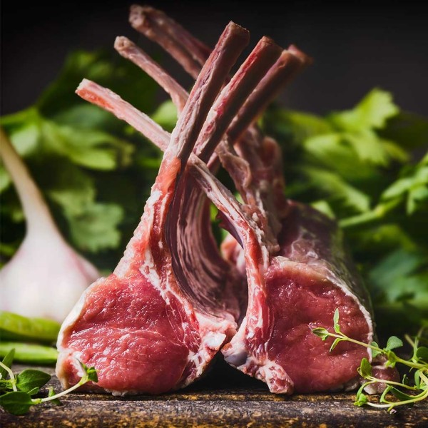 Bone-in lamb loin – Grass Fed, French Rack | super-stek.pl