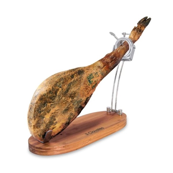 Spanish ham stand – wooden base | super-stek.pl store