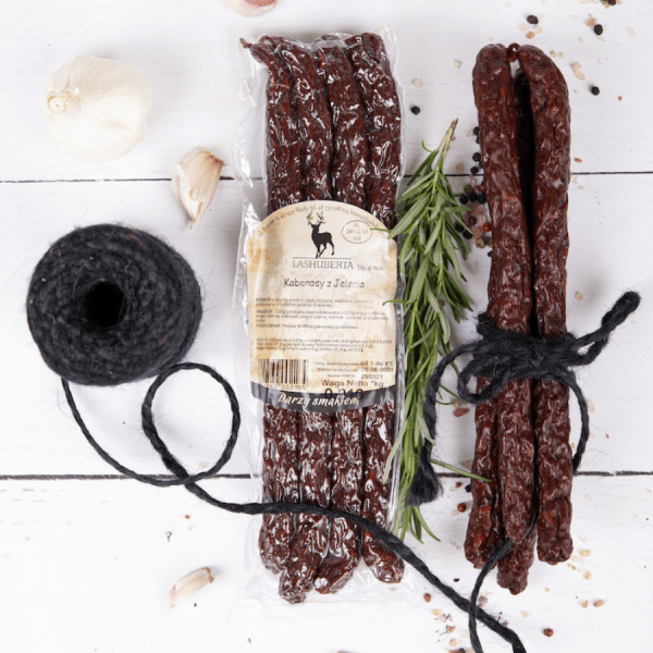 Smoked deer kabanos – traditional kabanos | shop super-stek.pl