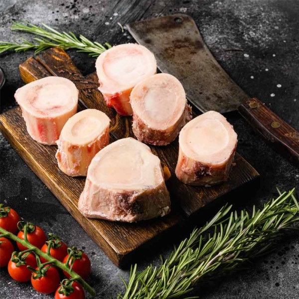 Beef marrow bones in slices - ideal for broth | super-stek.pl