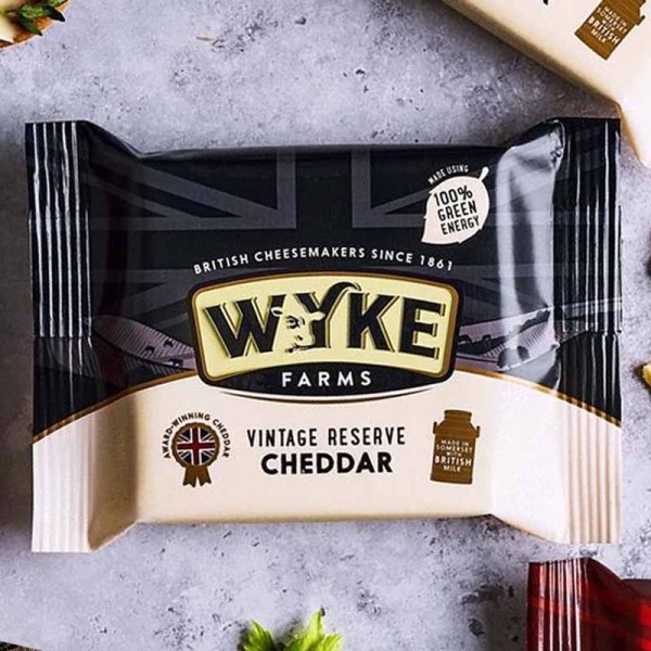 Wyke Farms Vintage Reserve Cheddar cheese – intense flavor | super-stek.pl