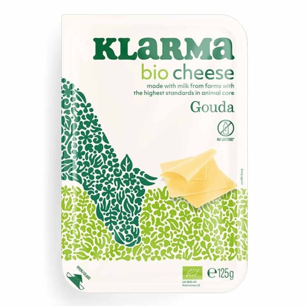 BIO Gouda-Käse in Scheiben – natürlicher Geschmack der Ökologie | super-stek.pl