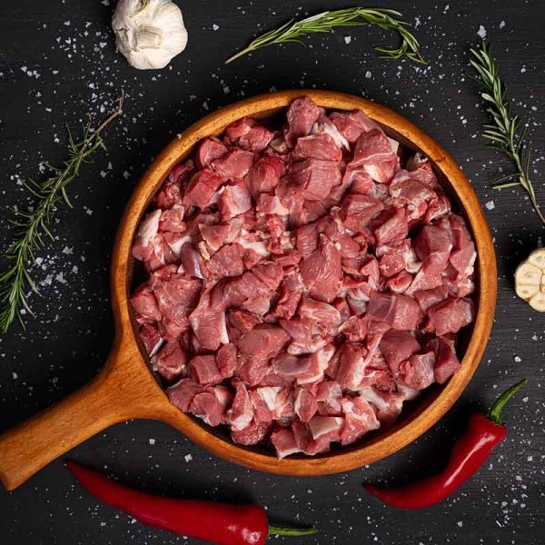 Lammgulaschfleisch extra - ideal für aromatische Gerichte | super-stek.pl