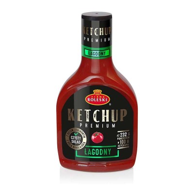 ROLESKI Ketchup Premium Mild ohne Konservierungsstoffe | super-stek.pl