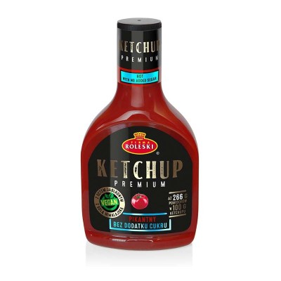 ROLESKI Premium Spicy Sugar-Free Ketchup | super-stek.pl