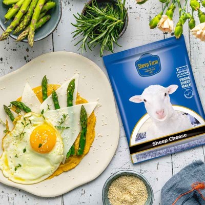 Sheep cheese slices Sheep Farm creamy and aromatic | super-stek.pl