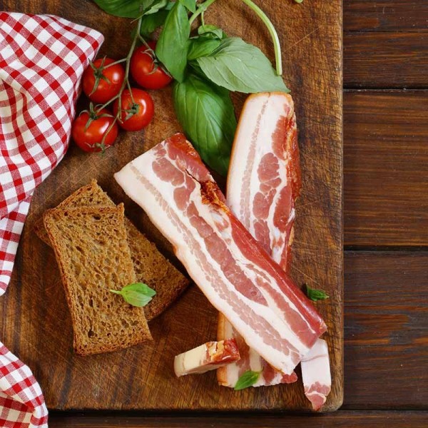 Italienische geräucherte Pancetta mit Haut – Premium-Bacon | super-stek.pl