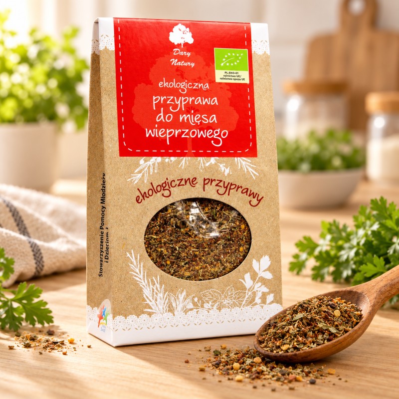 Przyprawa do mięsa wieprzowego EKO 40g