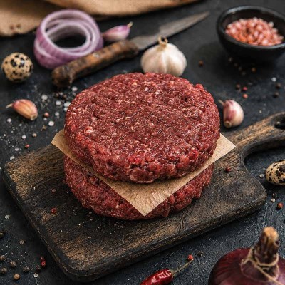 Burger z jelenia LAS HUBERTA 2 × 160 g - na grill | Super-Stek.pl