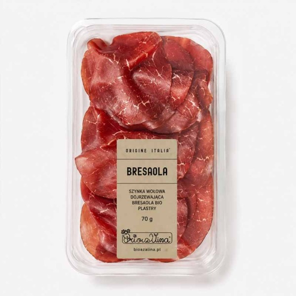 Bresaola BIO wołowa w plastrach - na carpaccio | Super-Stek.pl