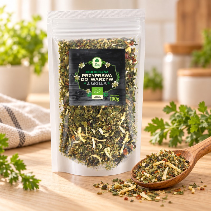 Przyprawa do warzyw z grilla - uzupełniacz EKO 100g