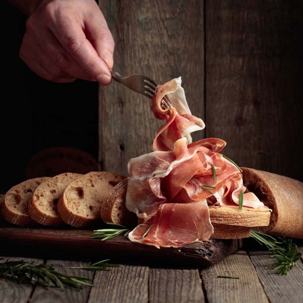 Jamón Serrano Bellota BIO z Hiszpanii - do tapas | Super-Stek.pl