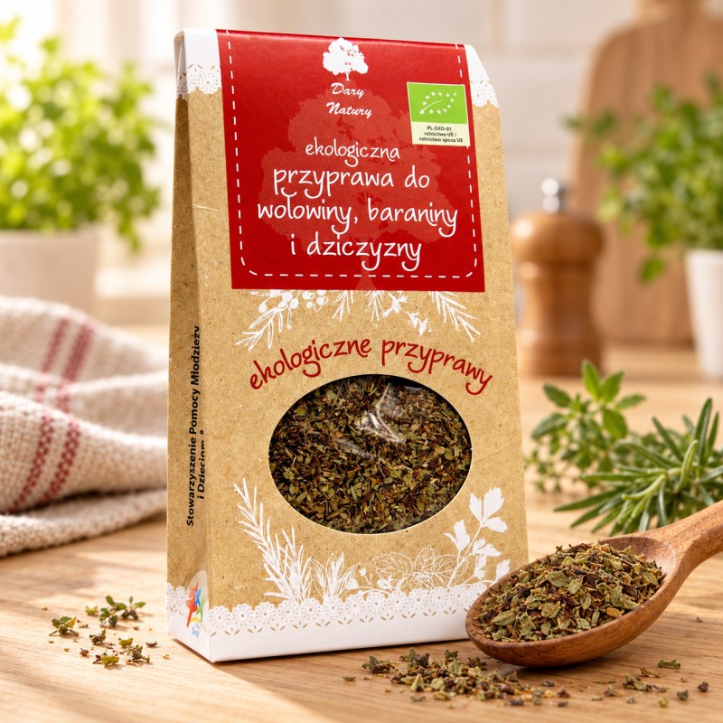 Przyprawa do wołowiny, baraniny i dziczyzny EKO 40g