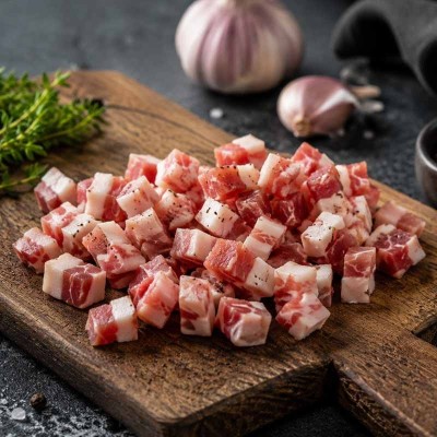 Pancetta BIO z Włoch - do sosów i zapiekanek | Super-Stek.pl