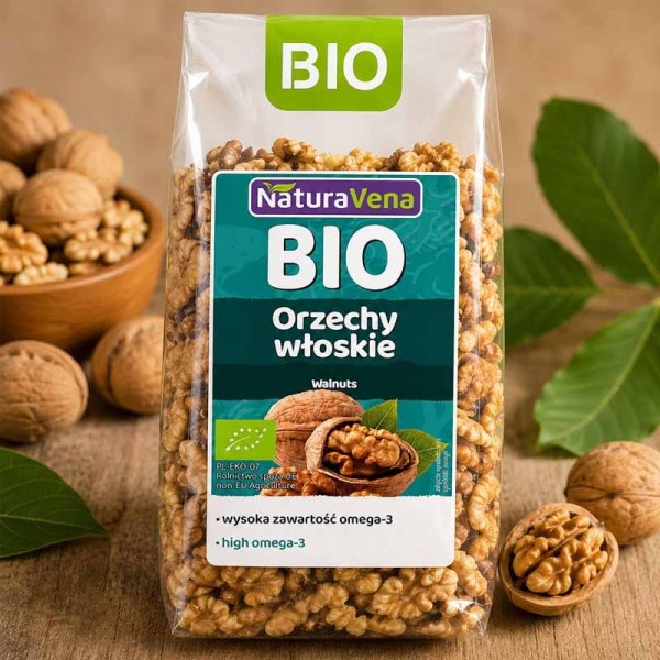 Orzechy włoskie BIO - do deserów i sałatek | Super-Stek.pl