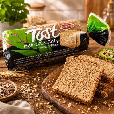 Chleb tostowy pełnoziarnisty - do tostów i kanapek | Super-Stek.pl