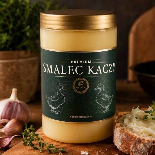 Smalec kaczy premium 1kg idealny do długiego smażenia | super-stek.pl
