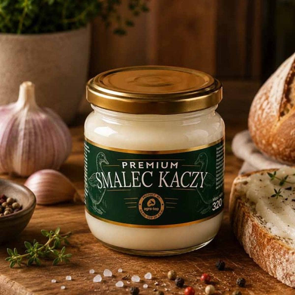 Smalec kaczy 320g – premium tłuszcz do smażenia | super-stek.pl