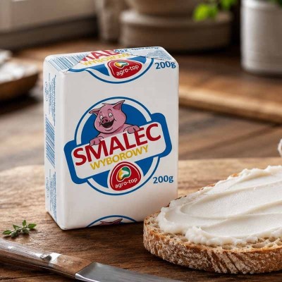 Smalec wieprzowy Wyborowy 200g – idealny do smażenia | super-stek.pl