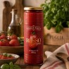 Sos pomidorowy passata di Puglia Rosso Gargano 690 g, włoskie pomidory, naturalny skład w szklanej butelce