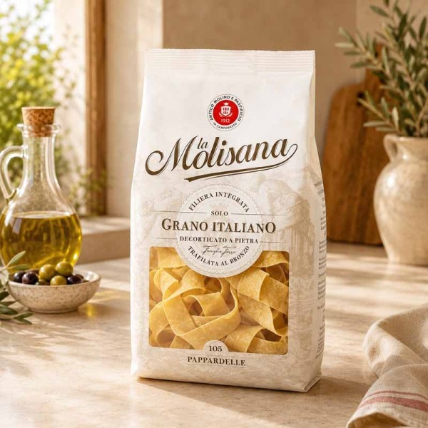 Makaron Pappardelle La Molisana – szerokie wstążki | super-stek.pl