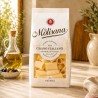 Makaron Paccheri La Molisana, duże rurki z semoliny pszenicy durum, włoski makaron idealny do faszerowania i treściwych sosów.