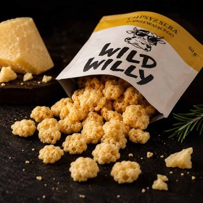 Wild Willy chipsy z sera dojrzewającego – chrupiąca przekąska | super-stek.pl