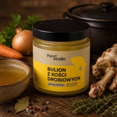 Bulion drobiowy EKO 350ml – bez cukru i konserwantów | super-stek.pl