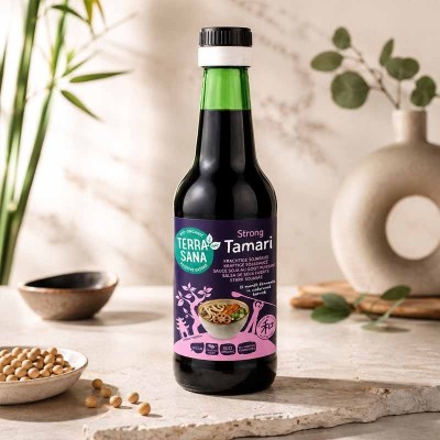 Sos sojowy tamari mocny bezglutenowy BIO – idealny smak | super-stek.pl