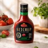 ROLESKI ketchup łagodny Premium z pomidorów z Półwyspu Iberyjskiego, naturalny skład, bez konserwantów, butelka 465 g