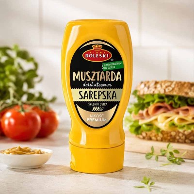 Roleski Musztarda Sarepska bez konserwantów barwników | super-stek.pl