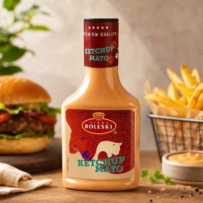 Sos Ketchup z Majonezem Roleski łagodny i kremowy | super-stek.pl